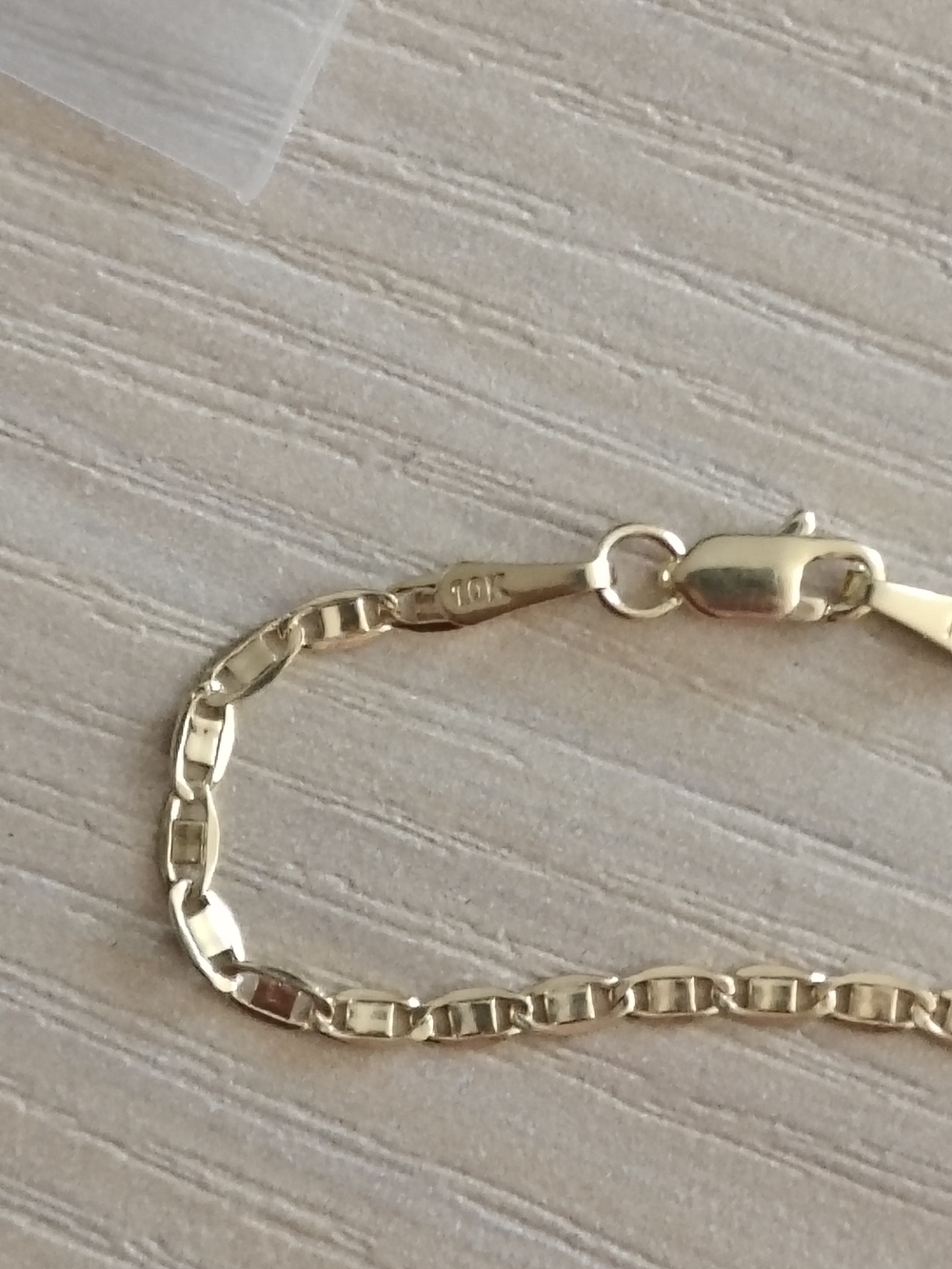 2mm 24in Solid 10k Gold Mariner Chain Necklace